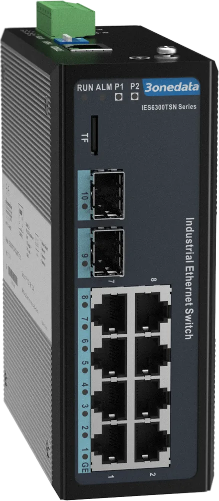 3onedata IES6300TSN-8GT2GS-2LV Industrial Gateways